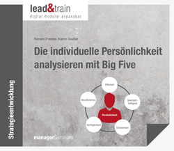 Cover Die individuelle Persönlichkeit analysieren mit den Big Five (2019) Cover Die individuelle Persönlichkeit analysieren mit den Big Five (2019)